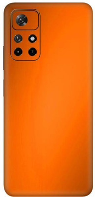 Vcare GadGets Redmi Note 11 T 5G Mobile Skin(Orange)