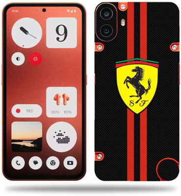 WeCre8 Skin's WeCre8 Skin's Nothing_CMF_Phone_1 Mobile Skin(Ferrari logo image)