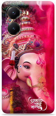 SkinoMania POCO X7 Pro 5G Premium Vinyl Mobile Skin (Multicolor) Mobile Skin(Ganpati-Bappa)
