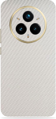SkinoMania realme 14 Pro + 5G Premium Vinyl Mobile Skin (Multicolor) Mobile Skin(White -CF)