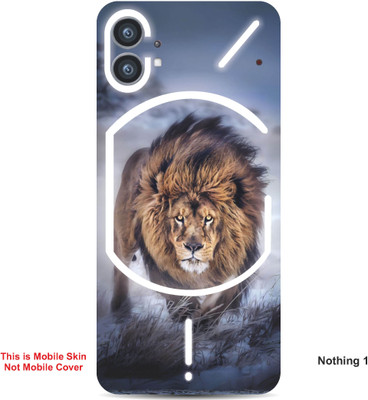 VYBE The Smart Choice Nothing 1 Wolf Embossed Mobile Skin(Sandrift 5)