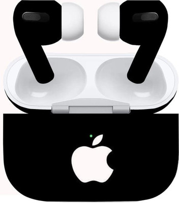 Flipkart SmartBuy airpod pro sticker tws skin vinyl(any device not included)its skin_sr200 Mobile Skin(Black)