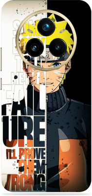 SkinoMania realme 14 Pro + 5G Premium Vinyl Mobile Skin (Multicolor) Mobile Skin(Naruto Anime quotes)