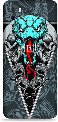 AsSkin OnePlus Nord Mobile Skin(Snake With Skull Skin With High Matte Finish)