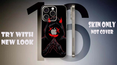 TJ CREATION Apple iPhone 16 Pro Mobile Skin(Black)