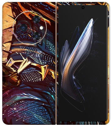 SKINFACTORY TECNO PHANTOM V FOLD 5G Premium Mobile Skin(Multicolor)