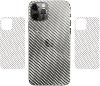 DVANK APPLE IPHONE 12 PRO || 3D CARBON FIBER ULTRA-THIN BACK LAMINATION || Mobile Skin(TRANSPARENT)