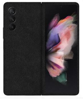Vcare GadGets Samsung Galaxy Z Fold3 5 G Mobile Skin(Black)