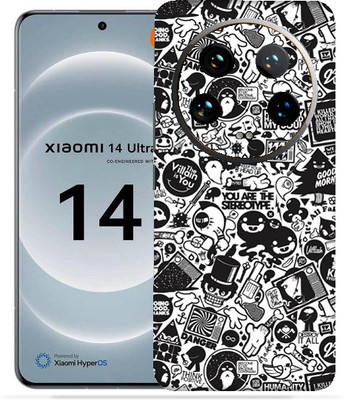OggyBaba Xiaomi 14 ultra Mobile Skin(Doodle Art)