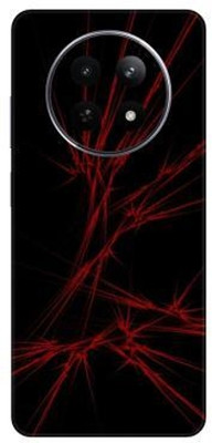Vcare GadGets Realme 12X (5G) Mobile Skin(Black & Red)