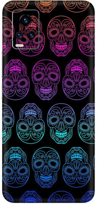 SKINADDA Vivo V20 Pro Premium Vinyl Mobile Skin(Multicolor)