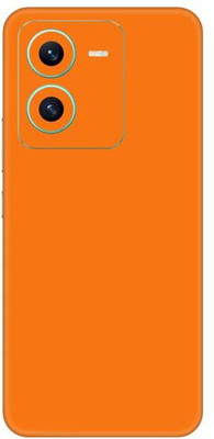 Vcare GadGets V25 5G Mobile Skin(Orange Glossy)