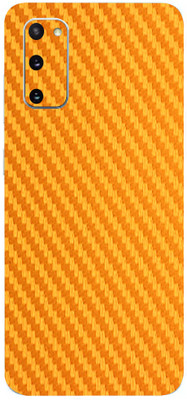 AsSkin Samsung Galaxy S20 FE, samsung galaxy s20 fe, Samsung Mobile Skin(Ultra Super Golden Carbon Fiber With High Matte Finish.Skin..)