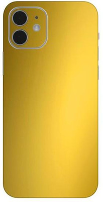 QKVR iPhone 12 Mini Mobile Skin(Gold)