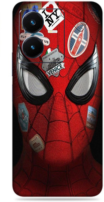 SkinoMania Vivo Y22 Mobile Skin(Multicolor Spiderman Far Home)