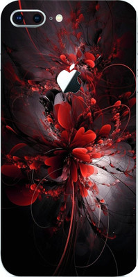 AsSkin Apple iPhone 8 Plus Mobile Skin(Ultra Super Red Flower Skin With High Matte Finish.)