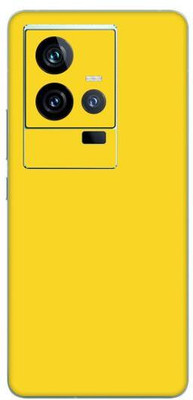 Vcare GadGets i QOO 11 5G Mobile Skin(Yellow Matte)