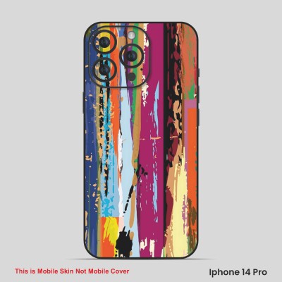 VYBE The Smart Choice iPhone 14 Pro ART Mobile Skin(Multi color SKI H17)