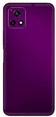 Vcare GadGets Purple Glossy vivo Y72 5G Mobile Skin(Purple Glossy)