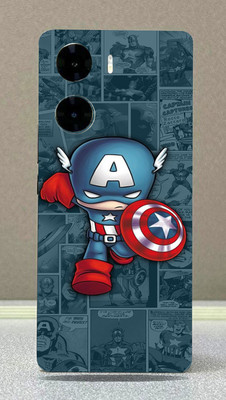 SkinoMania Vivo V29e Mobile Skin(-Captain-Art Multicolor Mobile Skin)