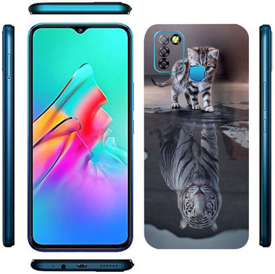 TJ CREATION Infinix Smart 5 Mobile Skin(Superr Golden King Skin With HiighQuality Matte Finish...0.)
