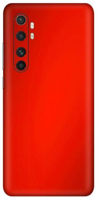Vcare GadGets Mi Note 10 Lite Mobile Skin(Metallic Red Shining)