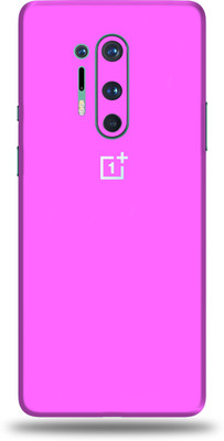 AsSkin Oneplus 8Pro Mobile Skin(Baby Pink Matte Skin With Glossy Matte Finish.)