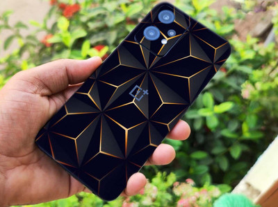 BugguSkin OnePlus Nord CE 2 Lite 5G Mobile Skin(Ulltra Super Thunderstm Black Abstract Skin With High Matte Finish., Mobile Skin (Back+Side+Camera))
