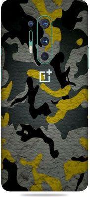 Gizmo Wraps Oneplus 8 Pro, Yellow Camouflage-1 Mobile Skin(Multicolor)