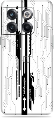 SkinoMania Oneplus 10T Mobile Skin(WHite Cyberpunk)