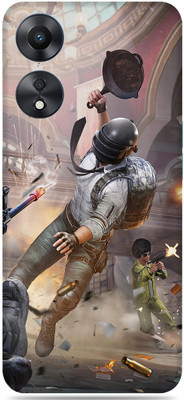 SkinoMania OPPO A78 5G Mobile Skin(Multicolor Pub-G-Pan-Fight)