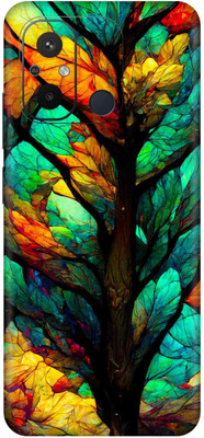 AMTHA AMTHA REDMI 12C Premium Vinyl Mobile Skin(Multicolor)