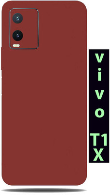 TJ CREATION vivo T1X Mobile Skin(Ultra Super Mahroom Matte Skin With High Matte Finish.)