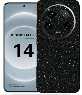 OggyBaba Xiaomi 14 ultra Mobile Skin(Black Gliter)