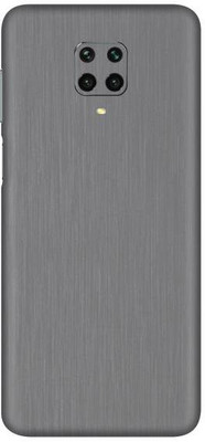 Vcare GadGets Redmi Note 9 Pro Max Mobile Skin(Brushed Silver)
