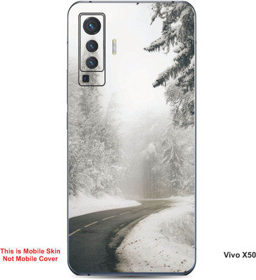 VYBE The Smart Choice Vivo X50 Naturel Mobile Skin(Desert Grey 8)