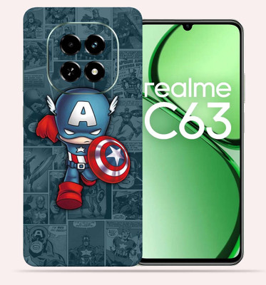 OggyBaba Realme C63 5g Mobile Skin(Captain Art)