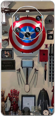 FCS Huawei Mate 40 RS Porsche Printed Back skin Mobile Skin(Heros)