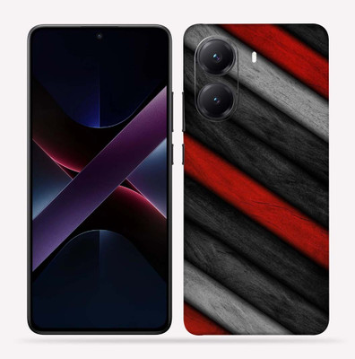 OggyBaba OggyBaba Poco X7 pro 5g Mobile Skin(Colorfull-Wood)