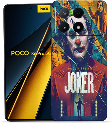 Satisfactory Poco X6 Pro 5G, Joker Text, OggyBaba Mobile Skin(Multicolor)