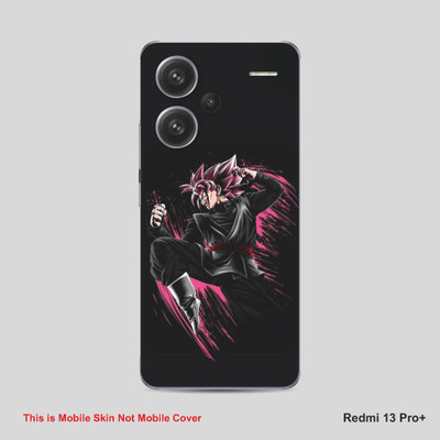VYBE The Smart Choice Redmi 13 Pro Plus Goku Mobile Skin Mobile Skin(Bashful Pink B28)