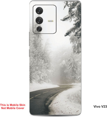 VYBE The Smart Choice Vivo V23 Naturel Mobile Skin(Desert Grey 3)