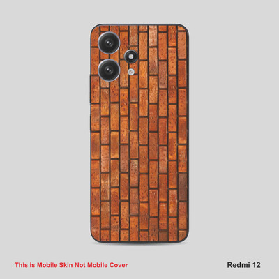 VYBE The Smart Choice Redmi 12 Pattern Mobile Skin Mobile Skin(Multi Colour S21)