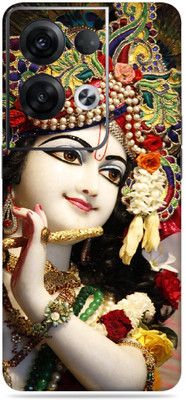 SkinoMania Oppo Reno 8 Pro 5G Mobile Skin(Multicolor Krishna Jii)