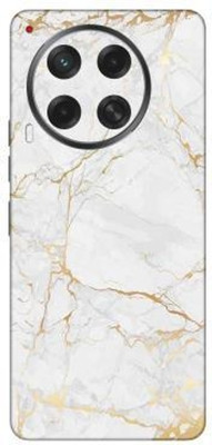 Vcare GadGets Camon 30 (5G) Mobile Skin(Gold & Light Blue White)