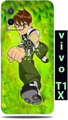 BugguSkin Vivo T1x Mobile Skin(Ultra Super Ben 10 Skin With High Matte Finish.)