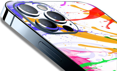 FCS Huawei Enjoy 20 SE Printed Back skin Mobile Skin(Colour Splash)