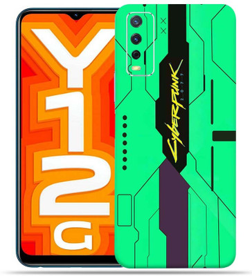 Mclaxa mclaxa vivo y 12g green cyber Mobile Skin(green cyber)