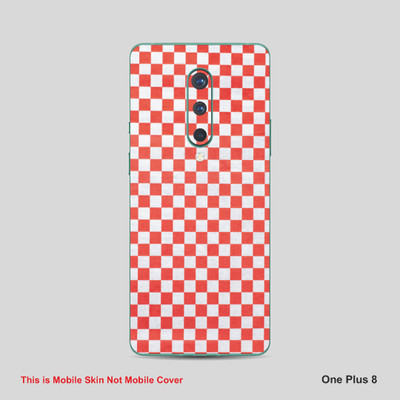 VYBE The Smart Choice One Plus 8 Pattern Mobile Skin Mobile Skin(Multi Colour F5)