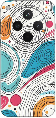 SKINFACTORY OPPO FIND X8 5G Premium Vinyl BACK 160 Mobile Skin(Multicolor)